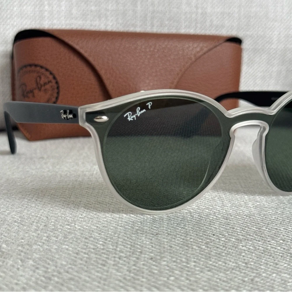 Ray-Ban Polarized Blaze RB4380N 6355/9A - Picture 2 of 12